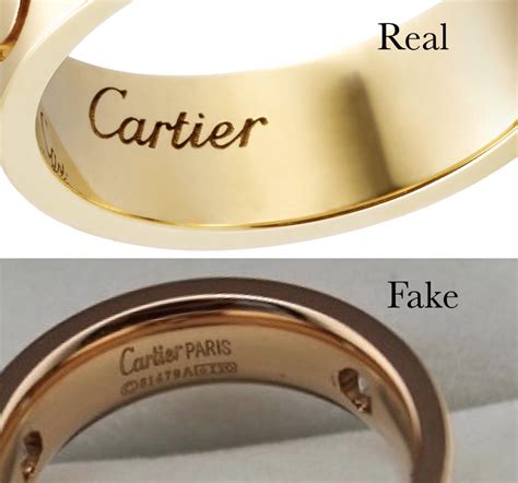 cartier ring. - fake cartier ring.